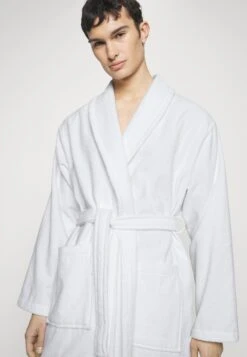 Pier One Shawl Towel Bathrobe - Badjas - White 9 Pier One Shawl Towel Bathrobe - Badjas - White -Mode Verkoop 1750537fe5284a27957b17c8aded1f98