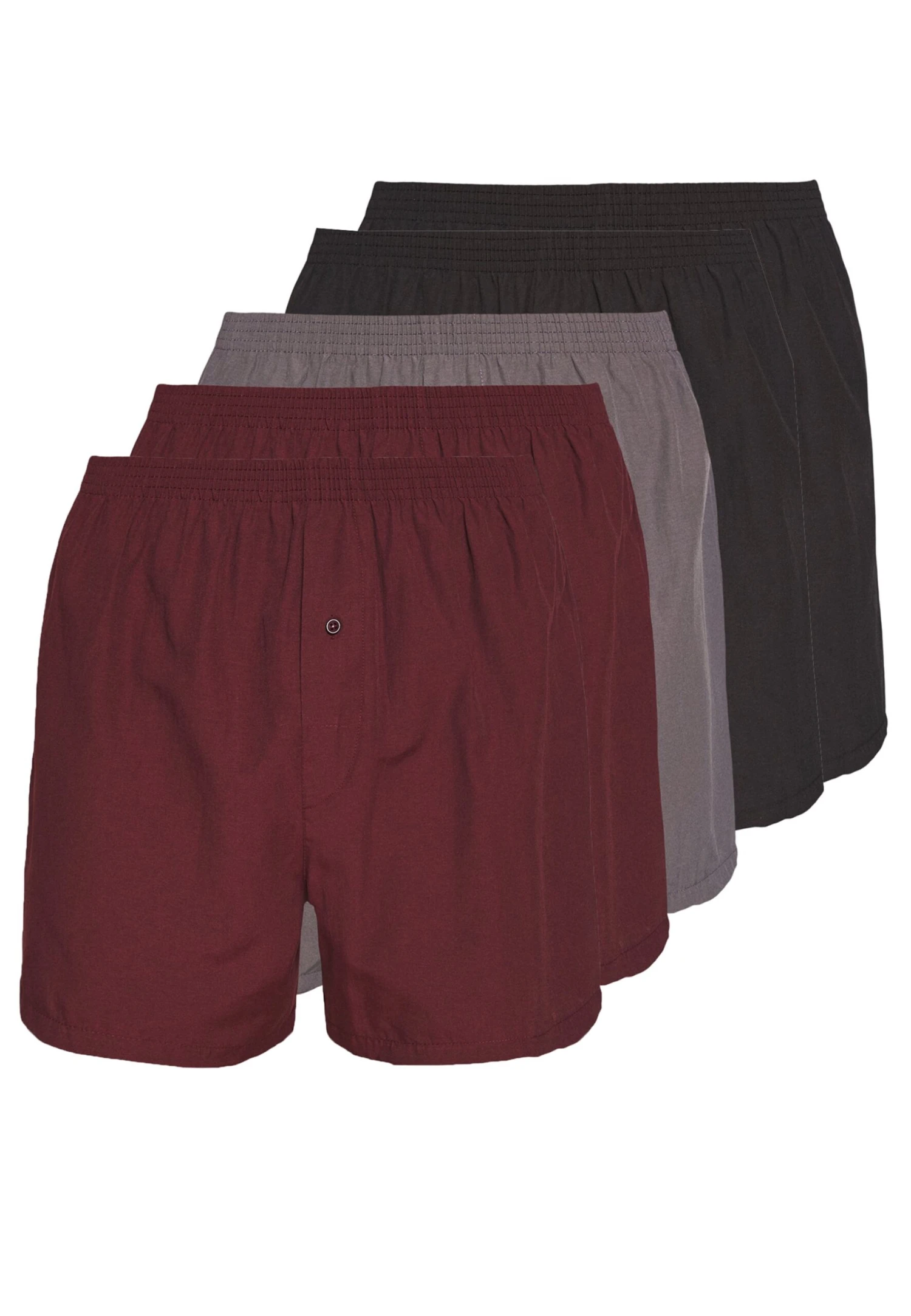 Pier One 5 Pack - Boxershort - Black/Grey/Red 6 Pier One 5 Pack - Boxershort - Black/Grey/Red - Afbeelding 6