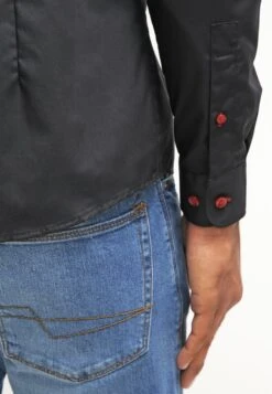 Pier One Overhemd - Black/Red -Mode Verkoop 1cc26882c4194d1486a01c69112de5b1