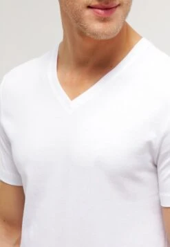 Pier One 2 Pack - T-Shirt Basic - White/Black -Mode Verkoop 3d5015223ce5444ba04d1399d153510c