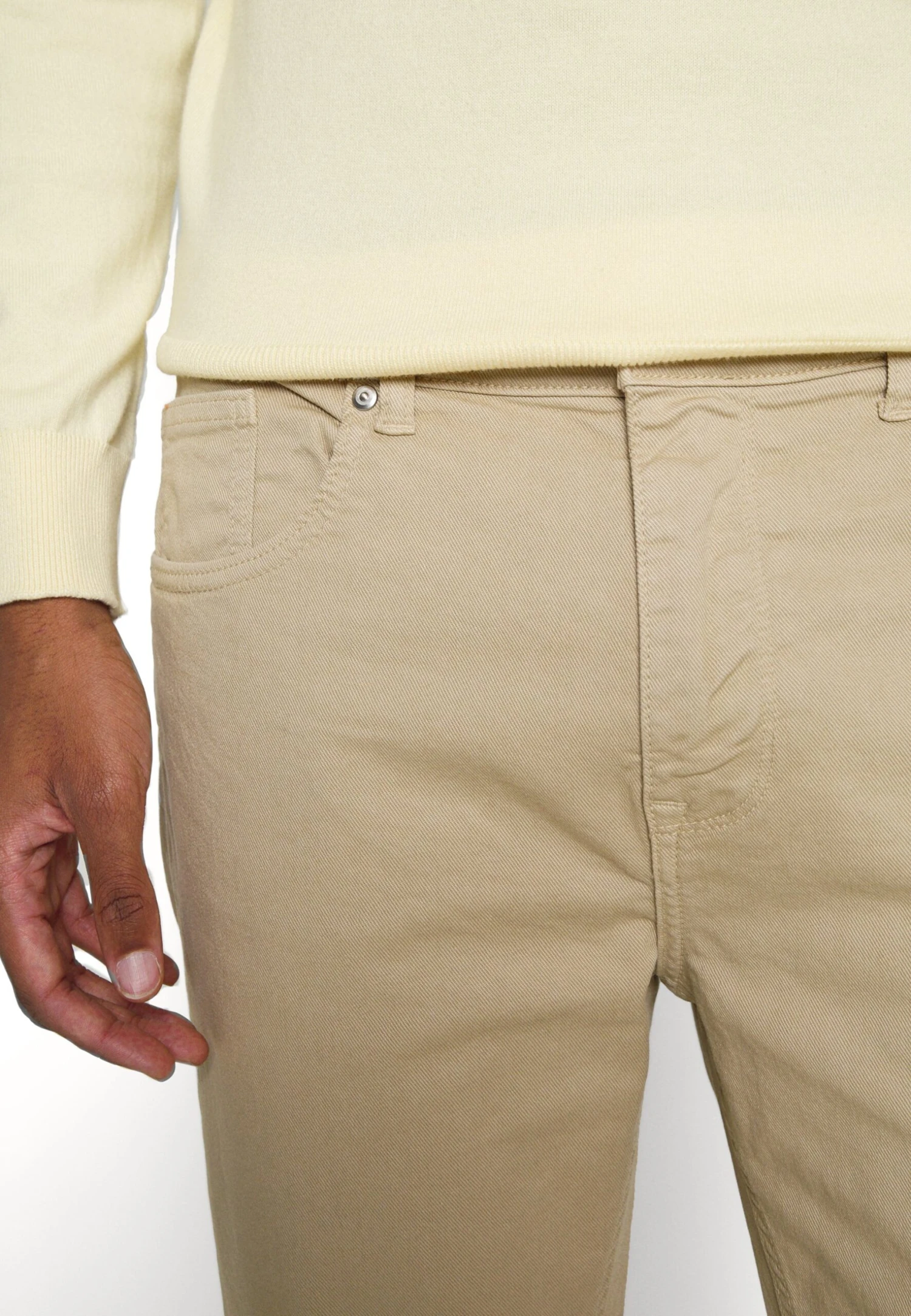 Pier One Slim Fit Jeans - Beige 5 Pier One Slim Fit Jeans - Beige - Afbeelding 5