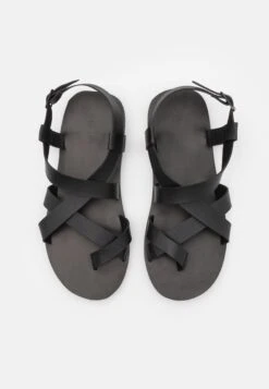 Pier One Teensandalen - Black -Mode Verkoop 6818b30d26474e658a275654bdec1e84