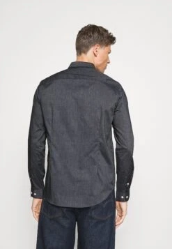 Pier One Overhemd -Blue Grey -Mode Verkoop 70b194b9a7654959a523e3b77d9f7c1f