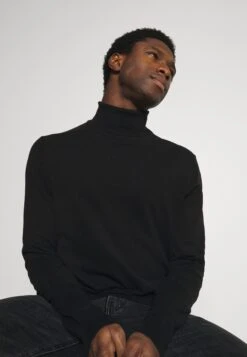 Pier One 2 Pack - Basic Turtleneck - Trui - Black/Mottled Light Grey -Mode Verkoop 70bf9efa679346b9b89aa31bf5c100f0