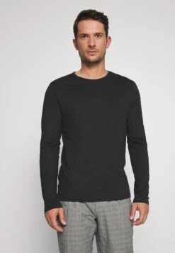 Pier One 2 Pack - Longsleeve - White/Black -Mode Verkoop 77d1f130bf974783921531825fa29315