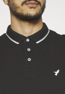 Pier One 2 Pack - Poloshirt - Black/Dark Blue -Mode Verkoop 787d246531e84cb8bbe5acb136f3434b