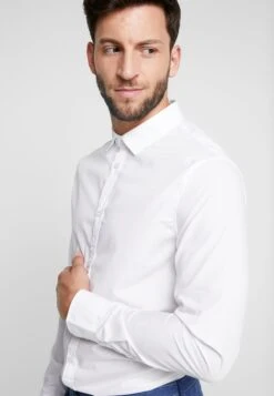 Pier One 2 Pack - Zakelijk Overhemd - White -Mode Verkoop 904cef72816b425da821170568e562cd