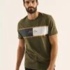 Pier One T-Shirt Print - Olive