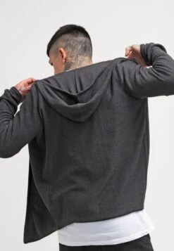 Pier One Vest - Mottled Dark Grey -Mode Verkoop bea149fe85464cfc9895f311915f78d6