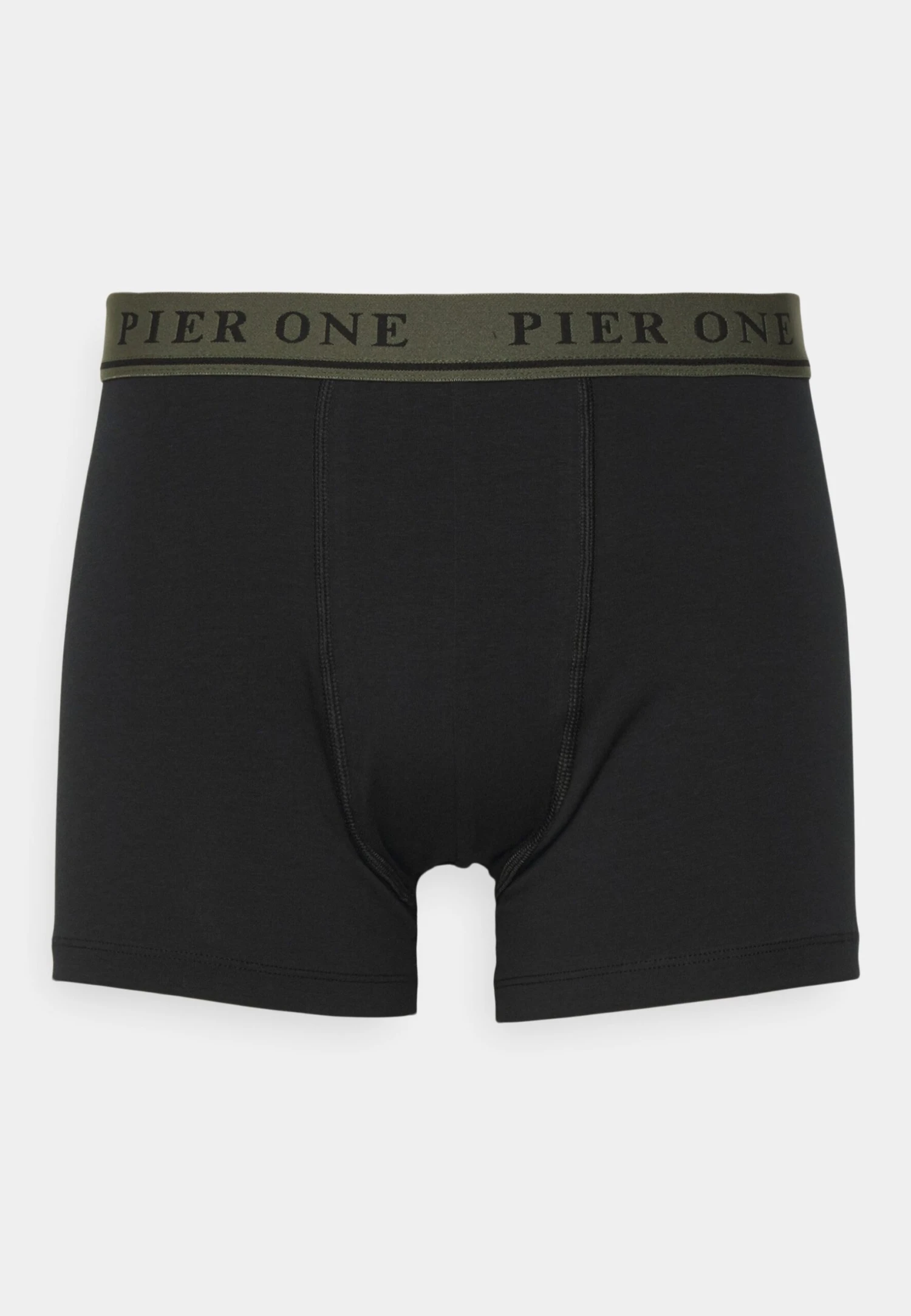 Pier One 5 Pack - Onderbroeken -Black/Khaki 2 Pier One 5 Pack - Onderbroeken -Black/Khaki - Afbeelding 2