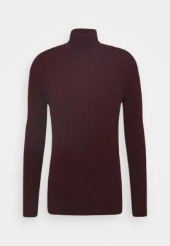 Pier One Muscle Fit Turtle - Trui - Mottled Bordeaux -Mode Verkoop d6bb26cd2a7941d69a2388e64193126d