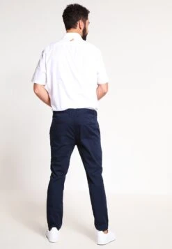 Pier One Chino - Dark Blue 8 Pier One Chino - Dark Blue -Mode Verkoop d781d37eda76425a93e9a0a3b37f56fe