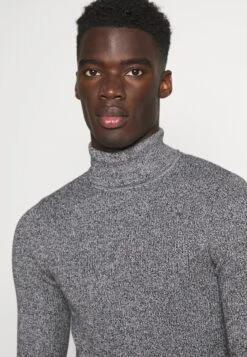 Pier One Muscle Fit Turtle - Trui - Mottled Grey 9 Pier One Muscle Fit Turtle - Trui - Mottled Grey -Mode Verkoop e3c882d2274c45af8a9f7df902604a5f