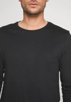 Pier One 2 Pack - Longsleeve - White/Black -Mode Verkoop f0a28af1295b4a3493b2067c515db83b