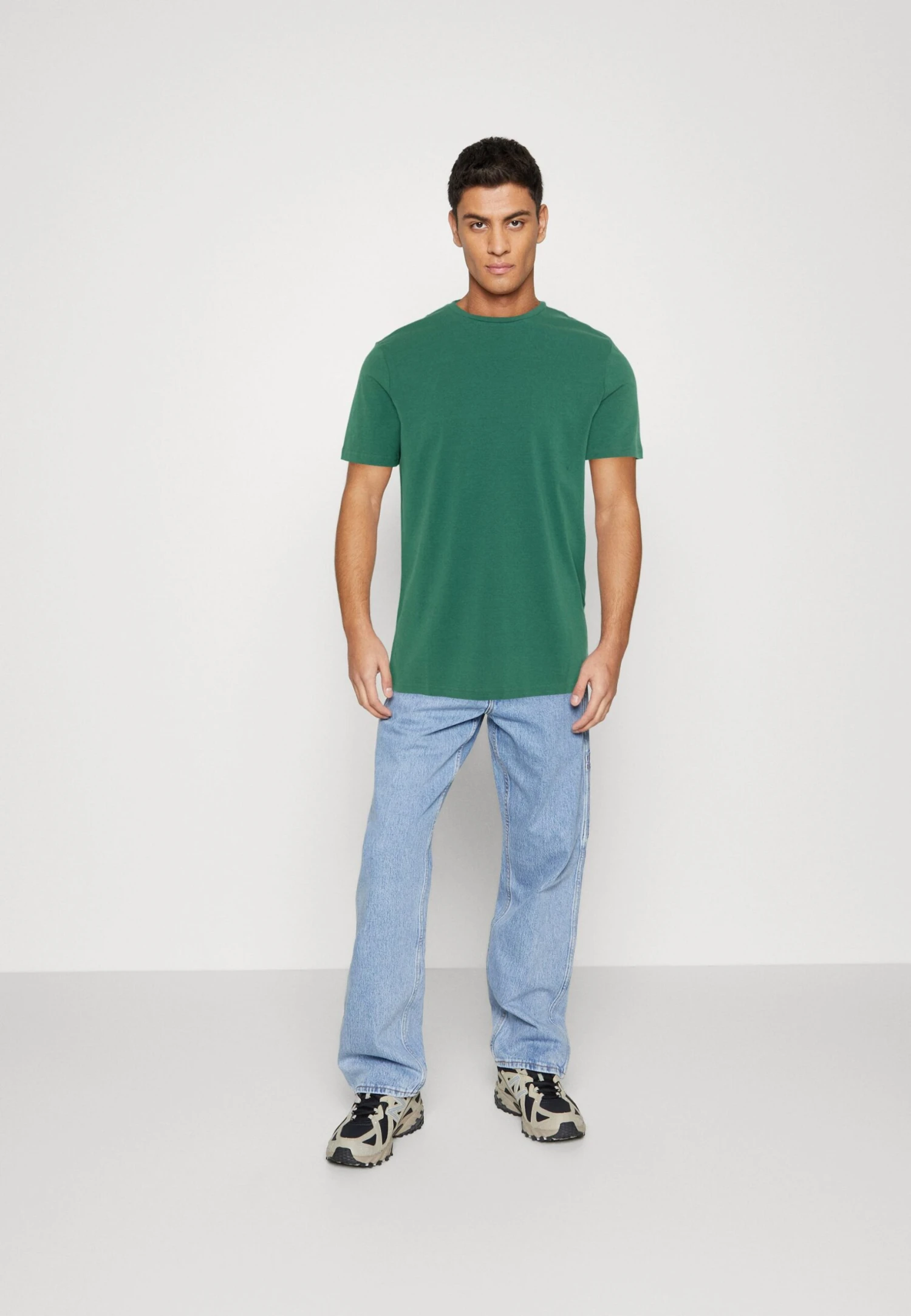 Pier One 7 Pack - T-Shirt Basic - Blue/Mottled Bordeaux/White 1 Pier One 7 Pack - T-Shirt Basic - Blue/Mottled Bordeaux/White