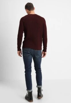 Pier One Trui - Mottled Bordeaux -Mode Verkoop fc1817f3db34423ca2bcccf59d46c923